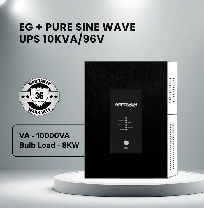 EG+ Pure Sine Wave UPS 10KVA/96V