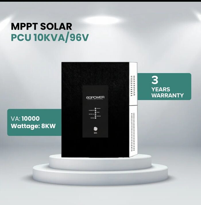 Solar Hybrid MPPT PCU 10KVA/96V
