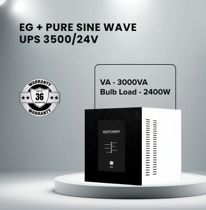 EG+ Pure Sine Wave UPS 3500/24V