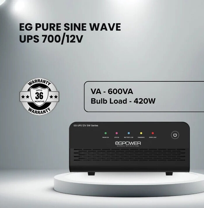 EG Pure Sine Wave UPS 700/12V