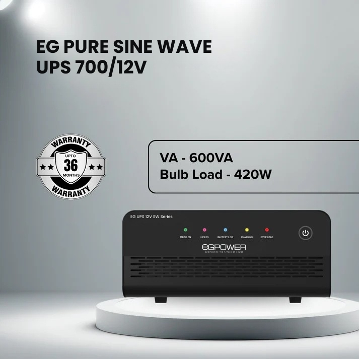 EG Pure Sine Wave UPS 700/12V