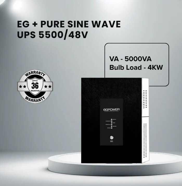 EG+ Pure Sine Wave UPS 5500/48V