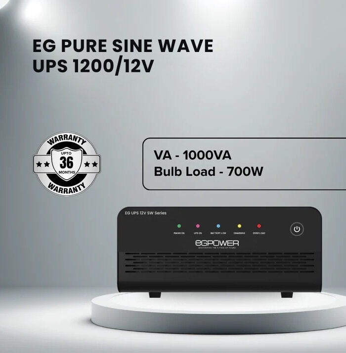 EG Pure Sine Wave UPS 1200/12V